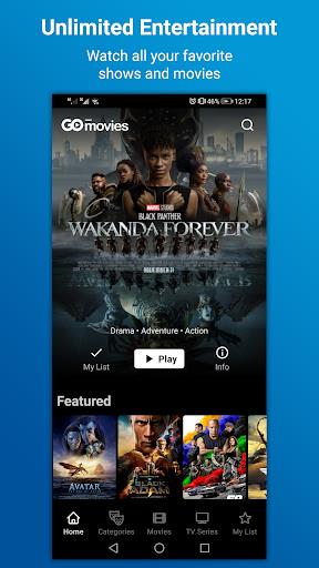 GoMovies: Watch Movies & Shows Capture d'écran 0