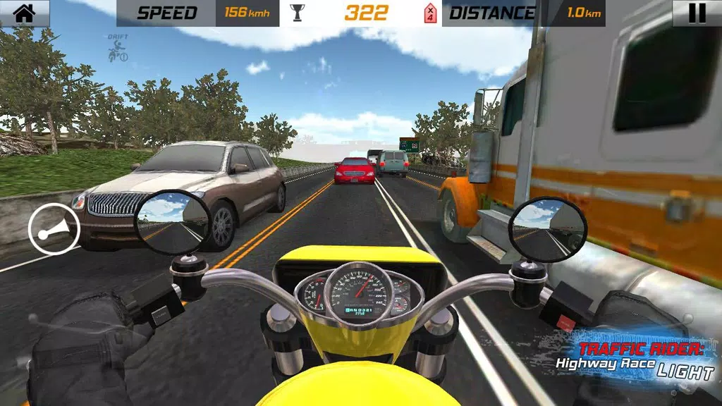 Traffic Rider: Highway Race Li应用截图第1张