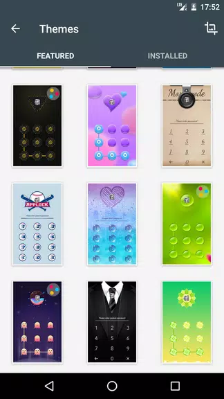AppLock LiveTheme Dazzle light Ekran Görüntüsü 2