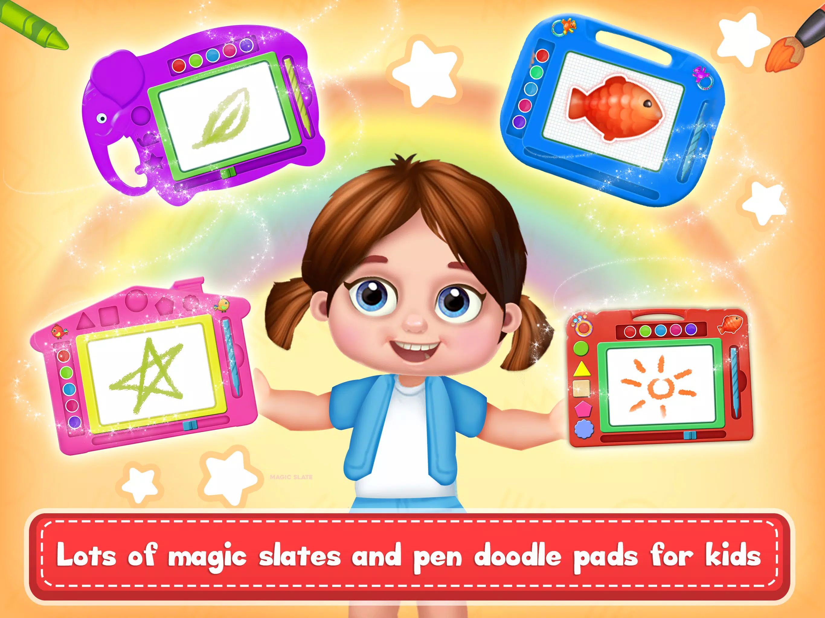 Kids Magic Slate Drawing Pad Capture d'écran 1