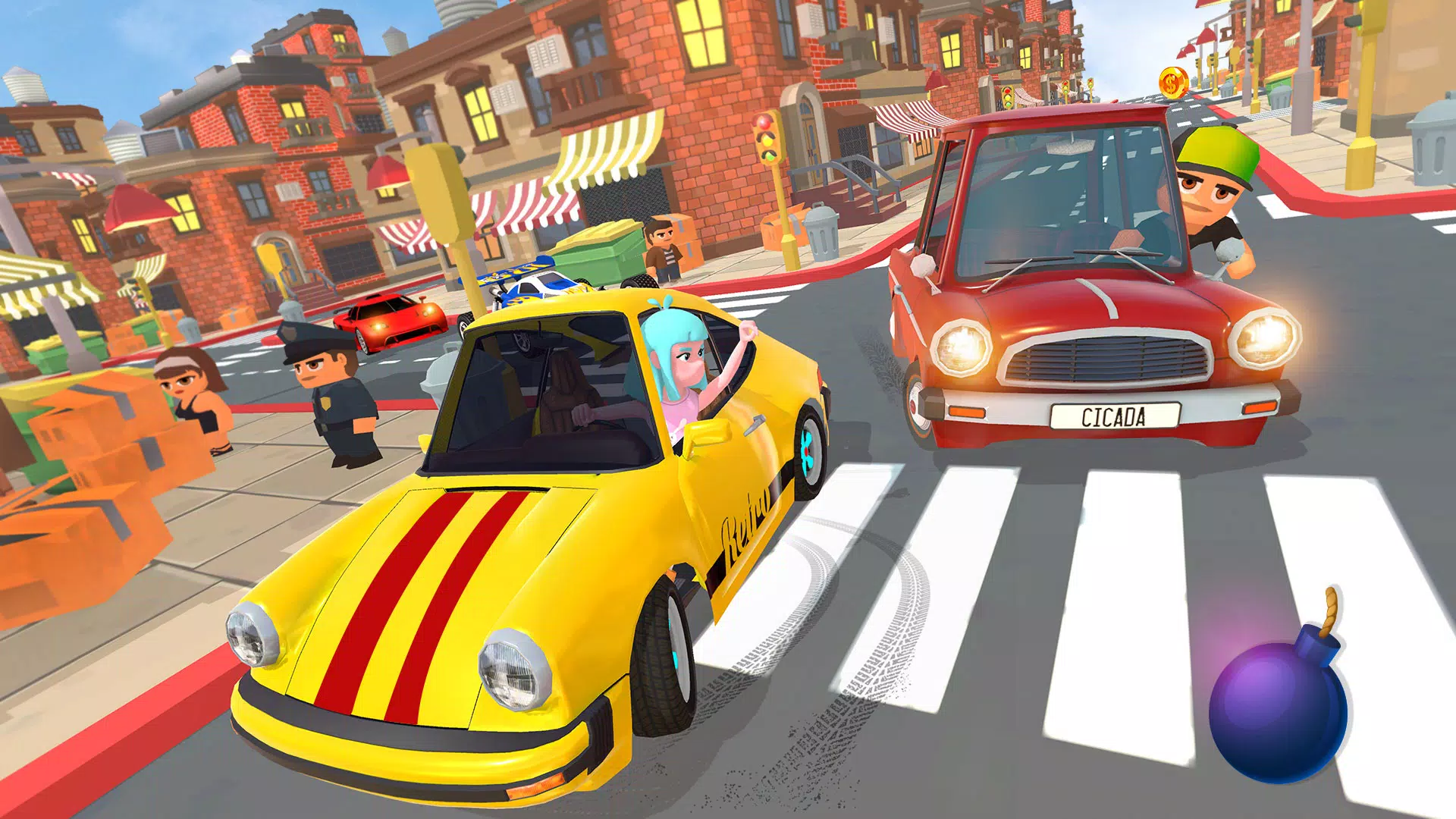 Mini Car GT Racing Master 3D Captura de tela 3