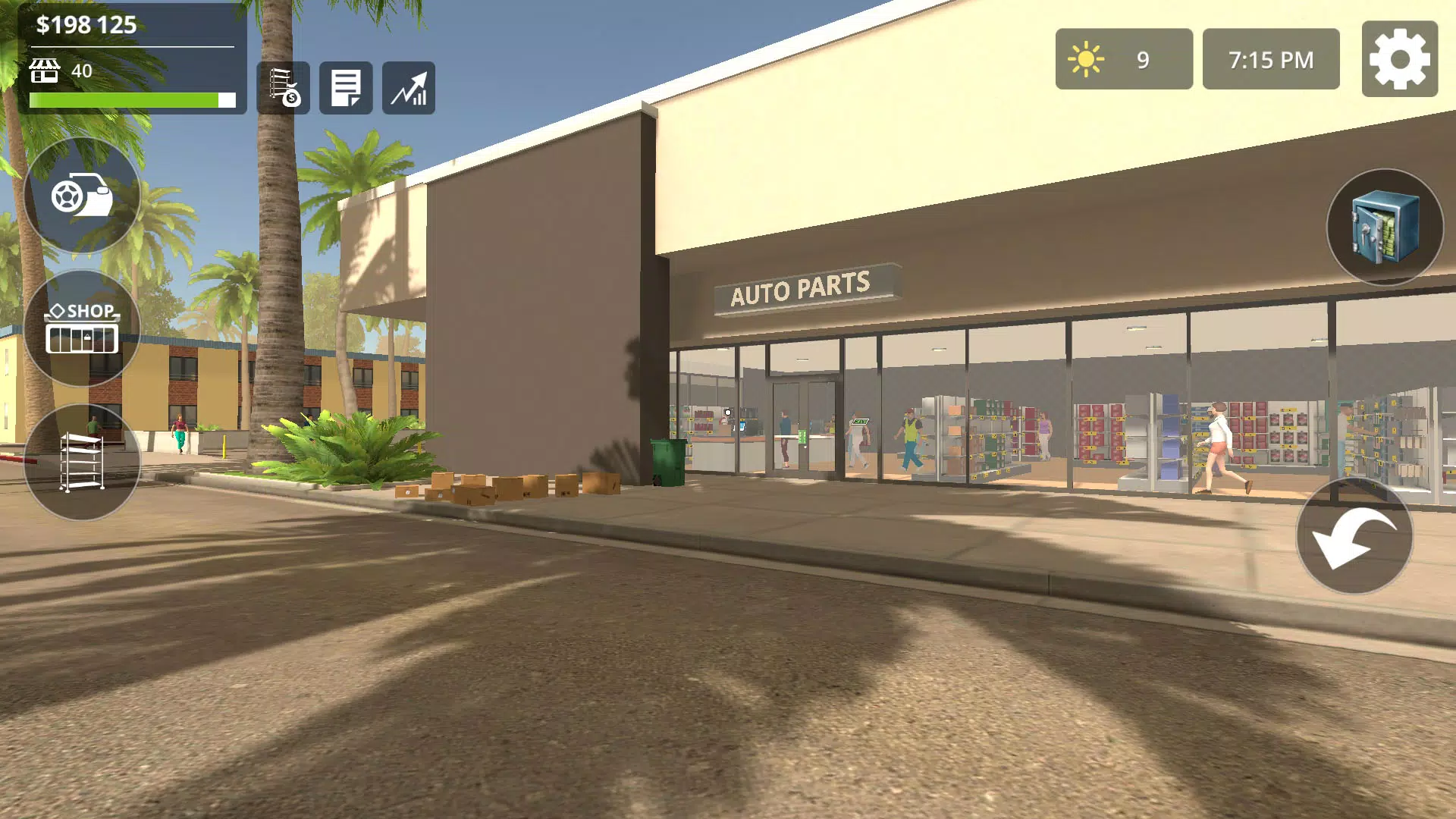 Auto Parts Store Simulator Schermafbeelding 0