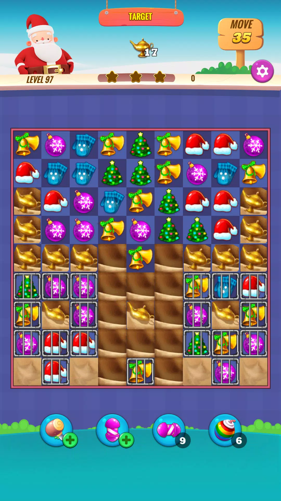 Christmas NewYear Match Game Captura de pantalla 3
