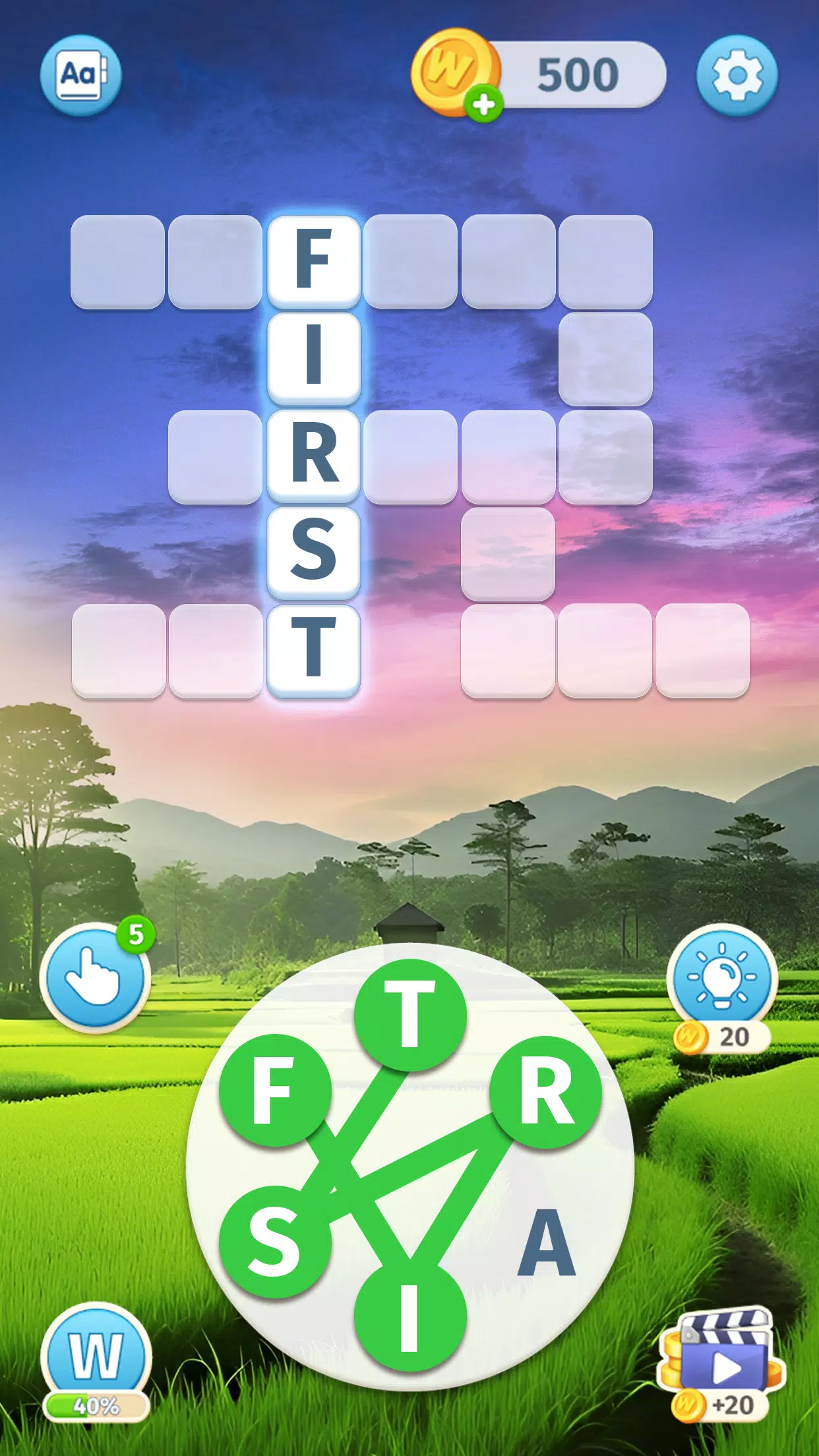 Sky Words Ekran Görüntüsü 0