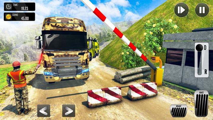 Truck Driving Simulator Games 螢幕截圖 1