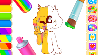 Mikecrack coloring book 螢幕截圖 0