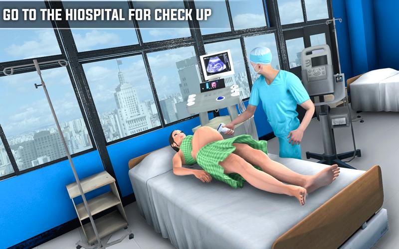 Jogo de Grávida 3D: Parto jogo Captura de tela 3