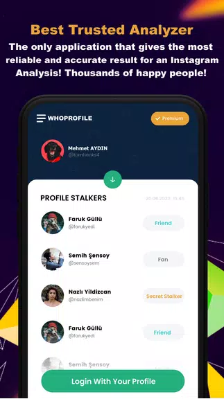 WProfile-Who Viewed My Profile Tangkapan skrin 1