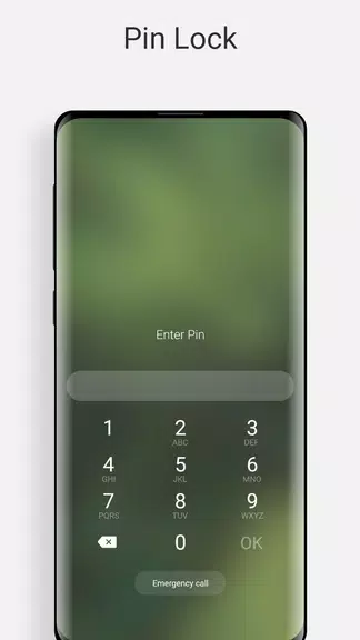 Modern Mi style Lock Screen Schermafbeelding 2