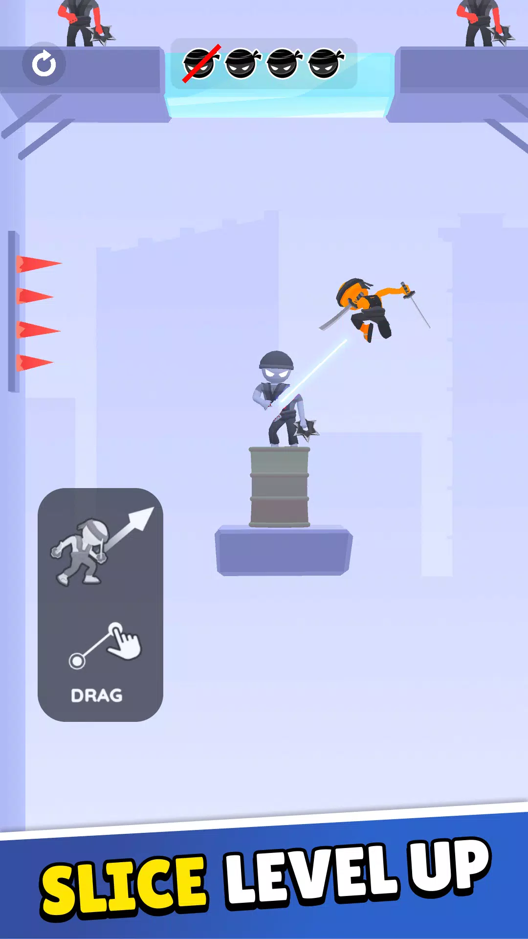 Slicing Hero Sword Master Game Zrzut ekranu 0