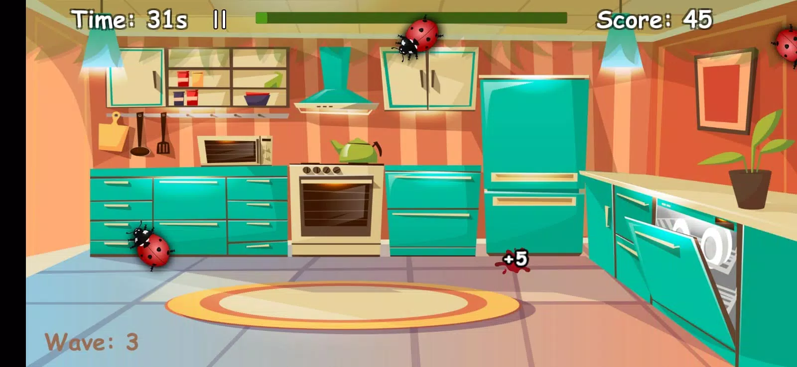 bug smash game Captura de tela 1