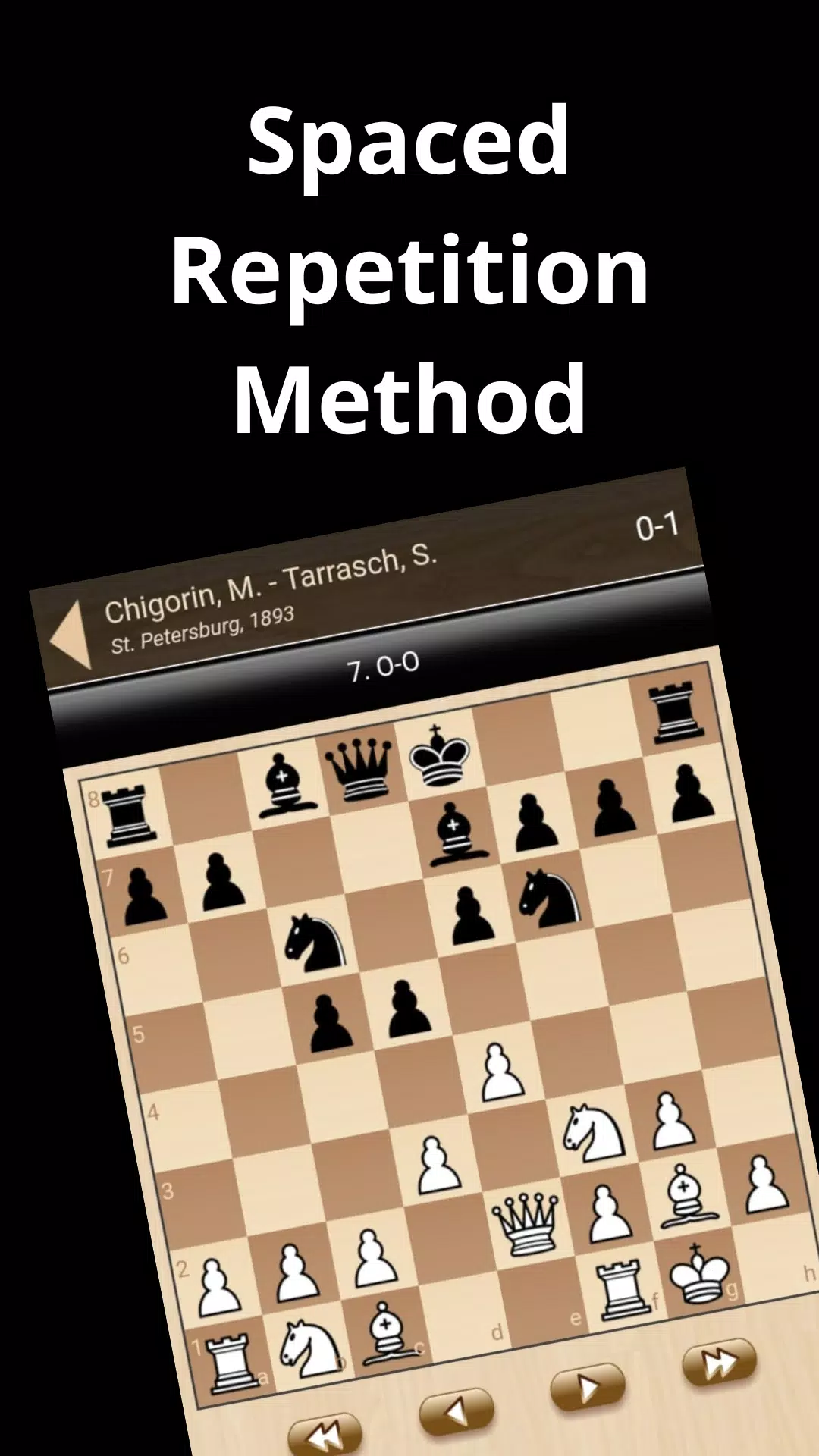 Chess Openings Promaster Ekran Görüntüsü 1