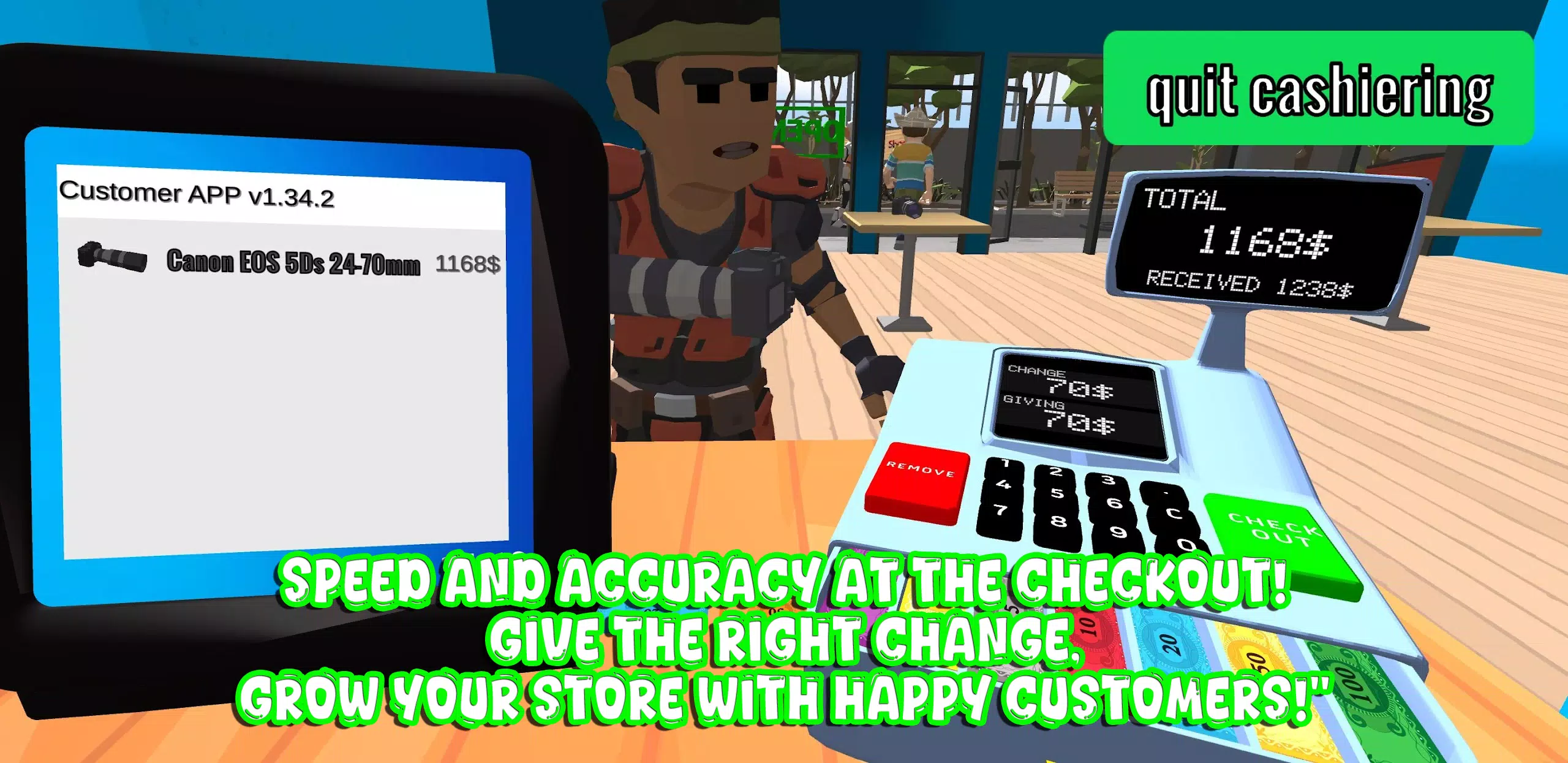 Electronic Shop Simulator Tangkapan skrin 0