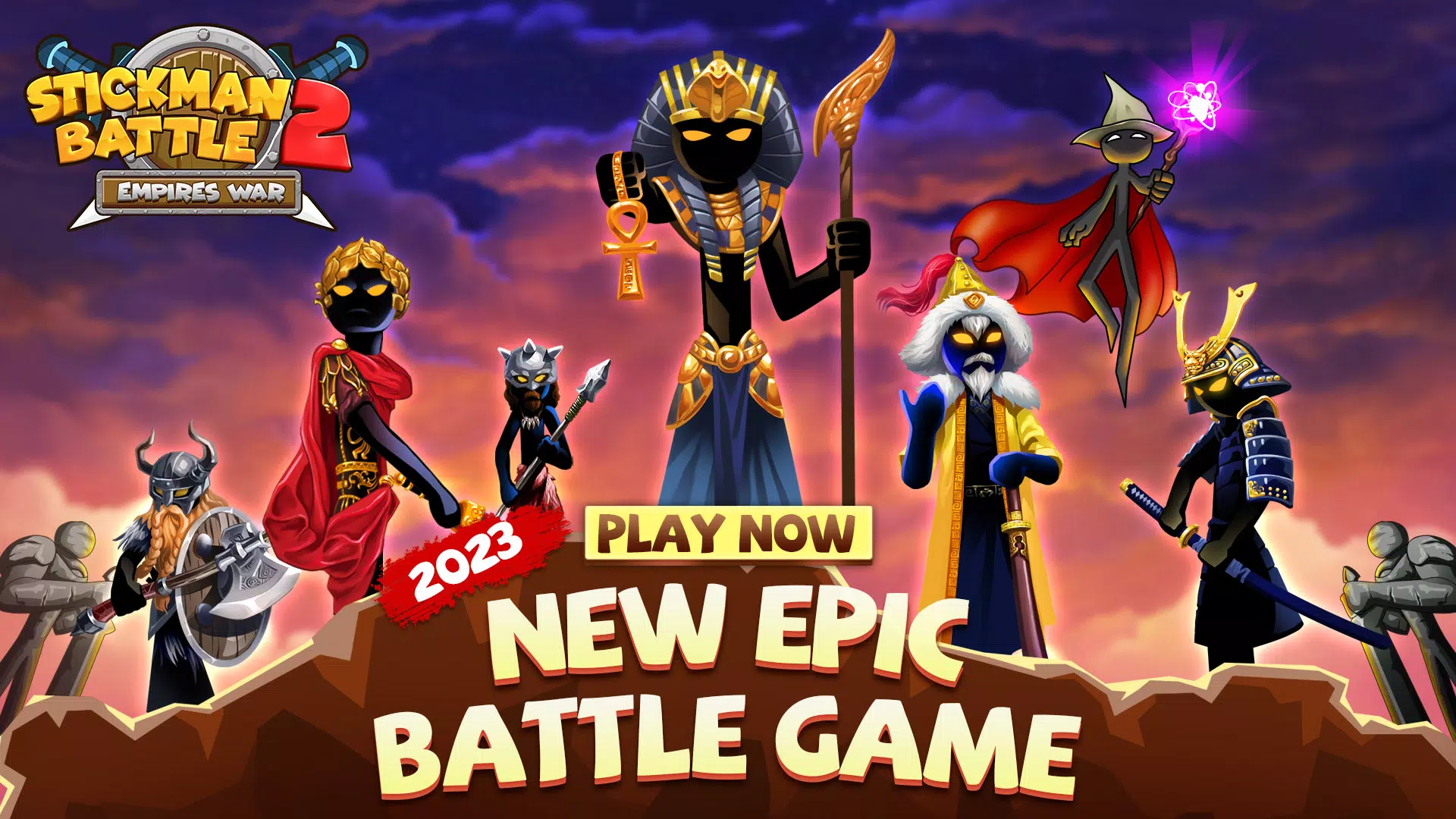 Stickman Battle 2 Ekran Görüntüsü 0
