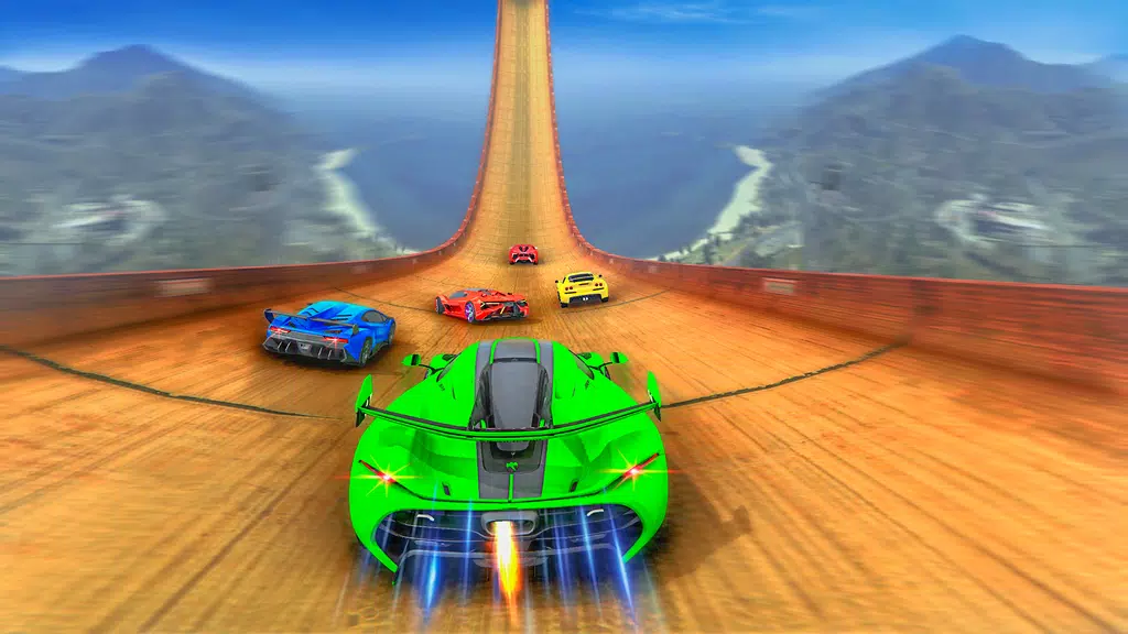 Impossible GT Stunt Sports Car Captura de pantalla 0