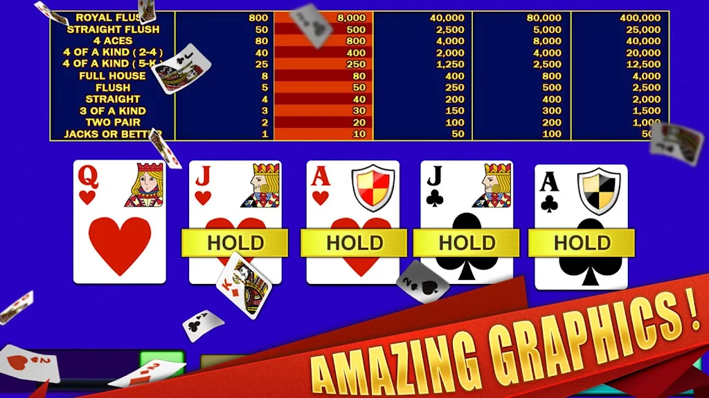 All American & Double Bonus - VIDEO POKER Captura de pantalla 3