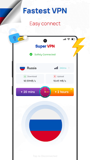 Russia VPN: Get Moscow IP Capture d'écran 0