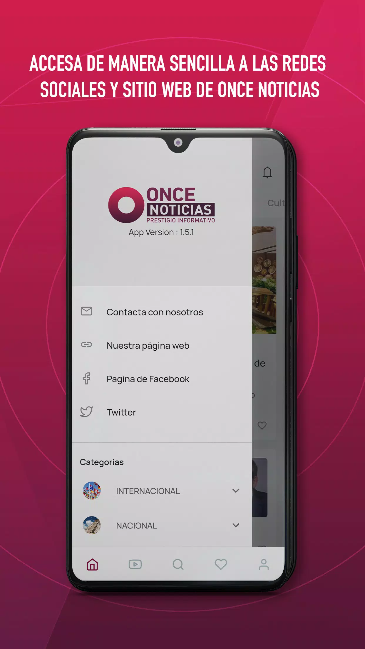 Once Noticias Capture d'écran 0