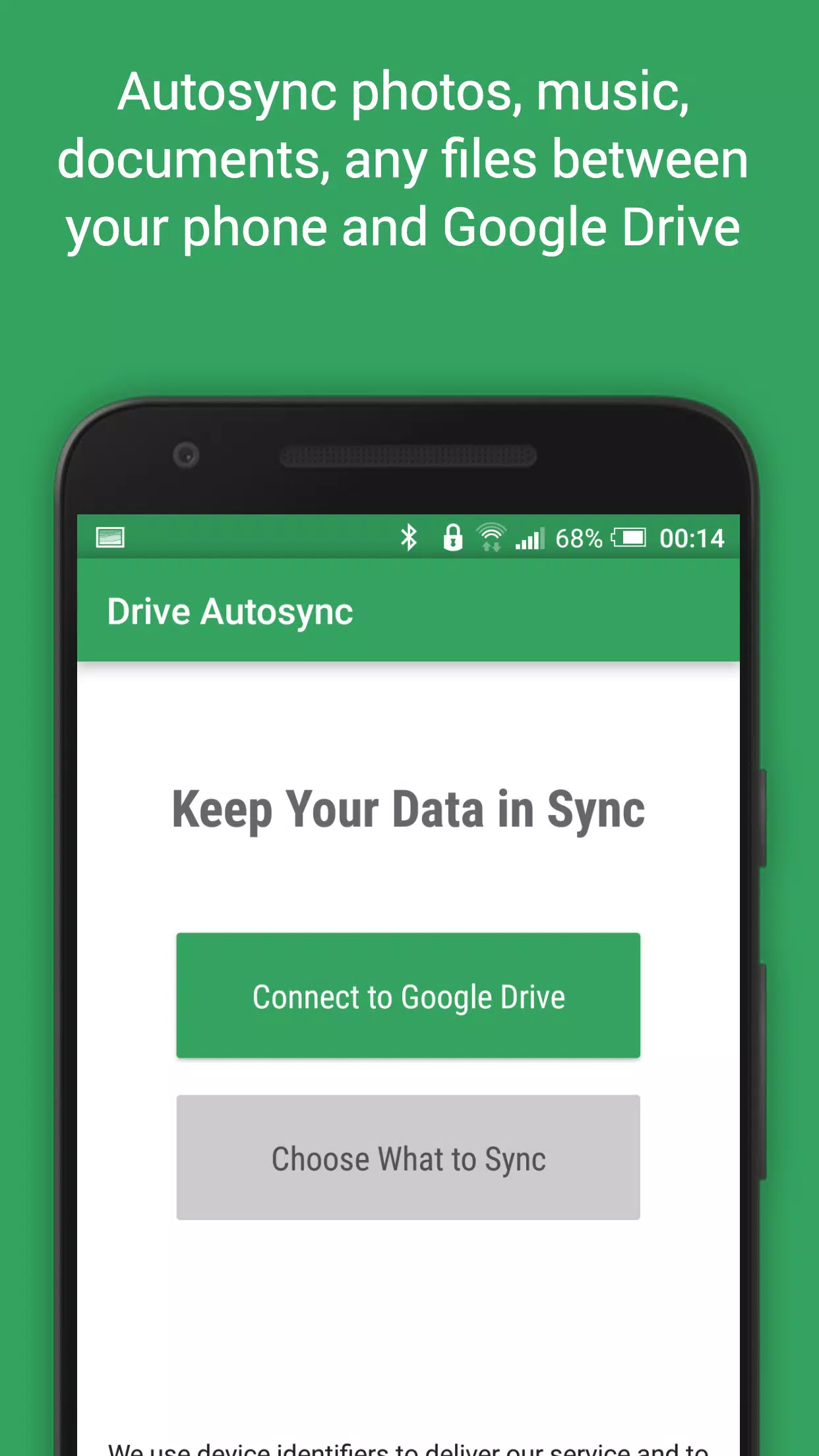 Autosync ဖန်သားပြင်ဓာတ်ပုံ 0