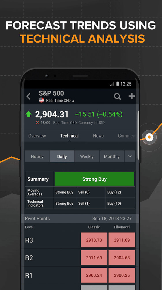 Investing.com Mod Zrzut ekranu 1