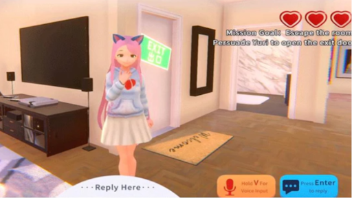 Yandere Ai Girlfriend Game 螢幕截圖 2