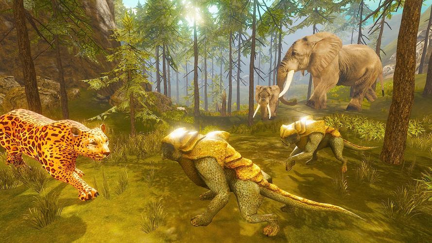 Mutant Lizard Simulator Скриншот 0