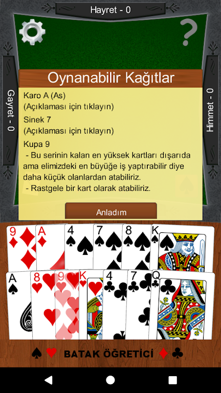 Batak Öğretici Ekran Görüntüsü 0