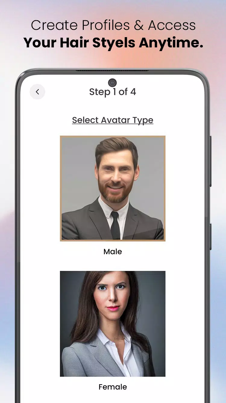 CutAI - AI Hair Style Changer Ekran Görüntüsü 2