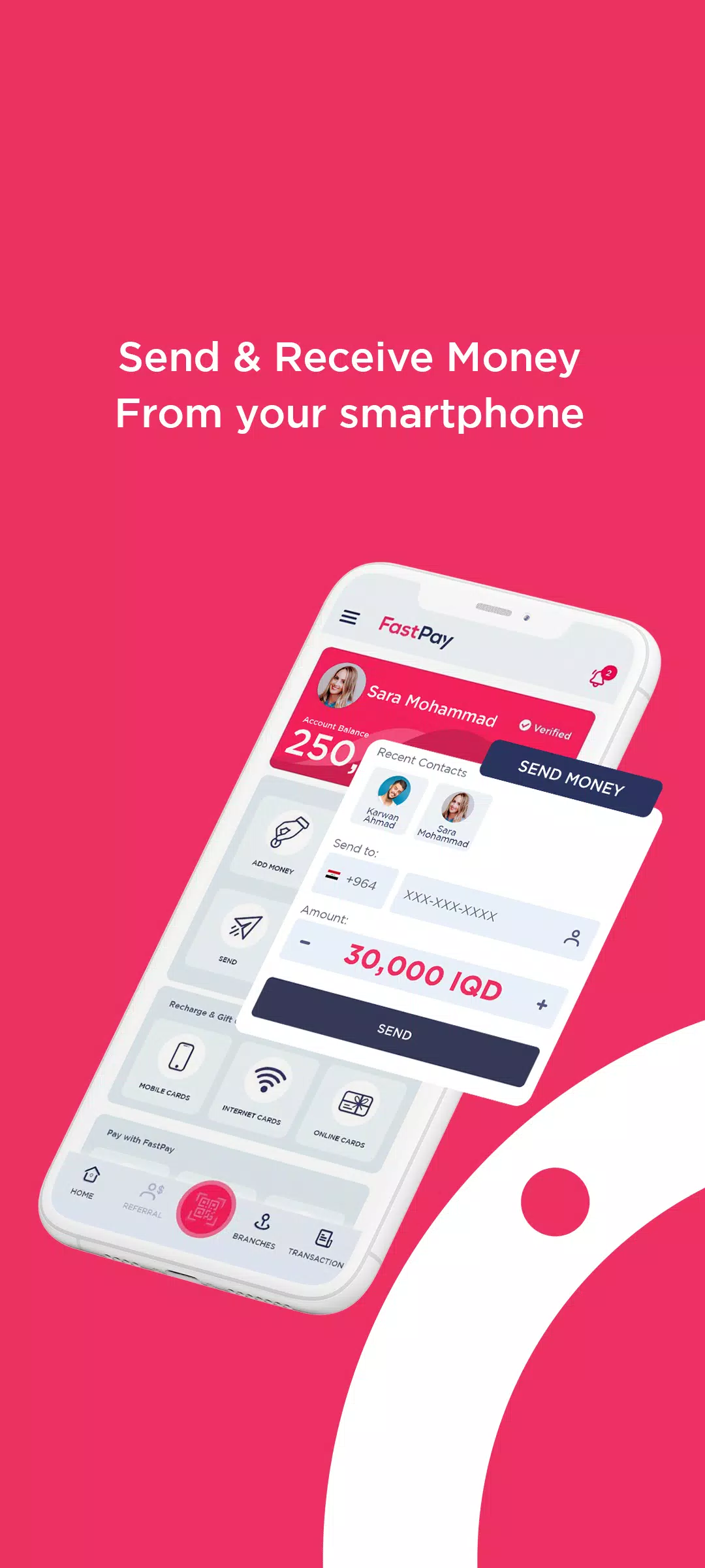 FastPay Wallet Ekran Görüntüsü 3