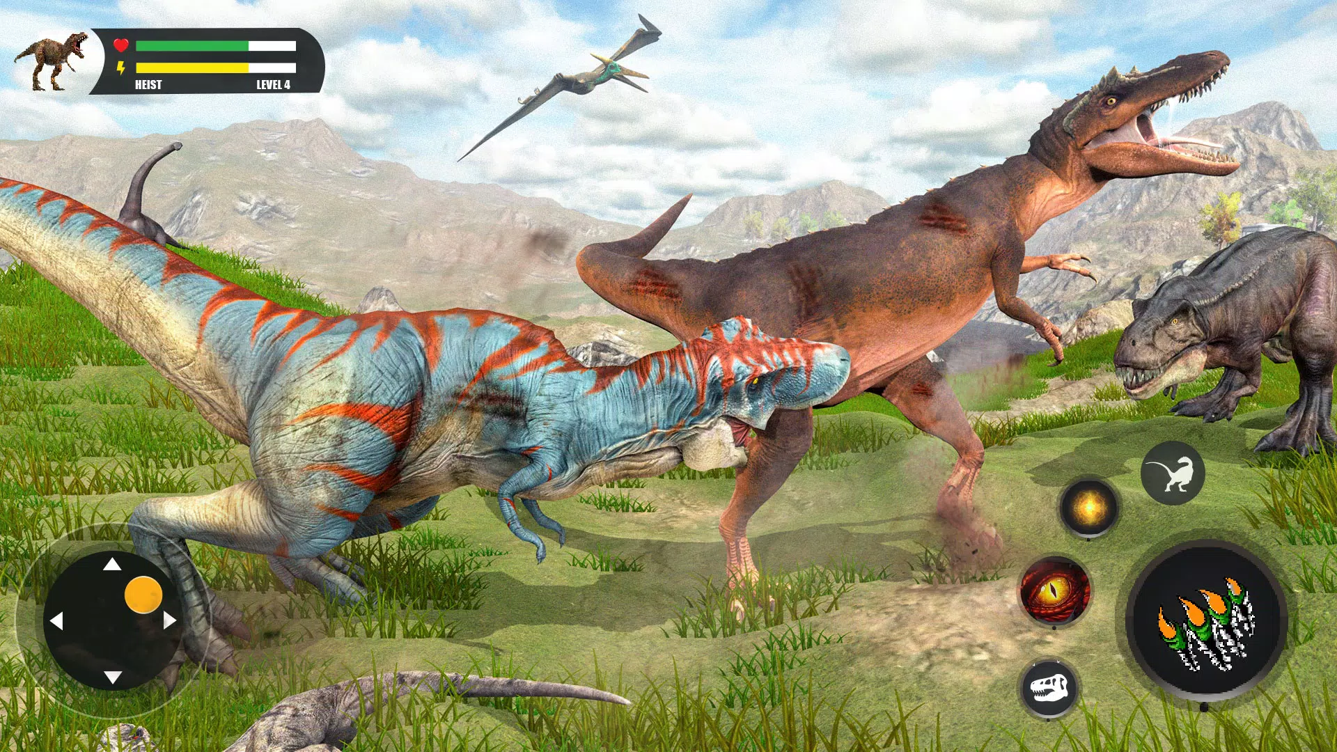 Real Dinosaur Simulator Games ဖန်သားပြင်ဓာတ်ပုံ 3