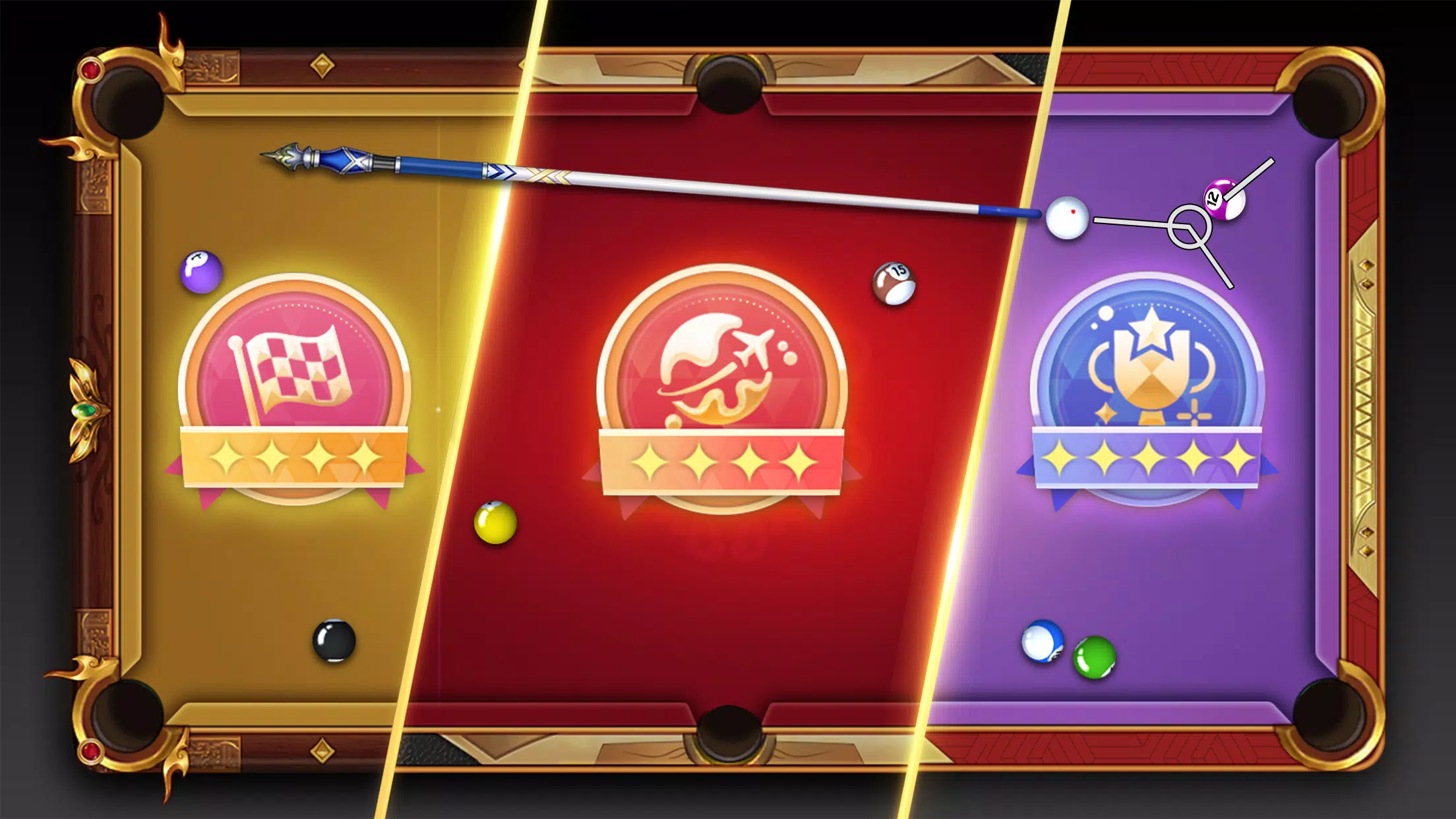 Billiards 8-Ball Pool Master 8 Tangkapan skrin 3