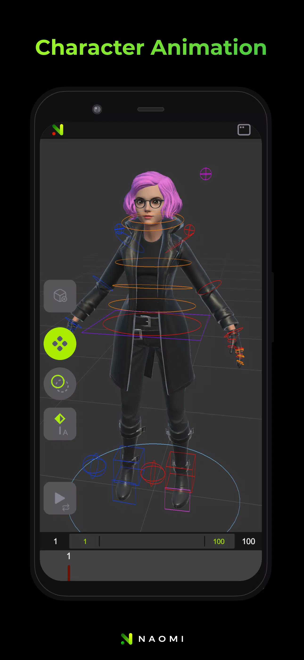 Schermata Naomi Animation 0