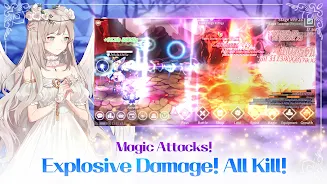 Magical Girl: Idle Pixel Hero Ảnh chụp màn hình 3
