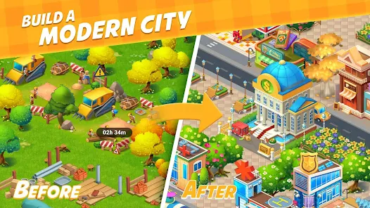 Farm City: Farming & Building 螢幕截圖 0