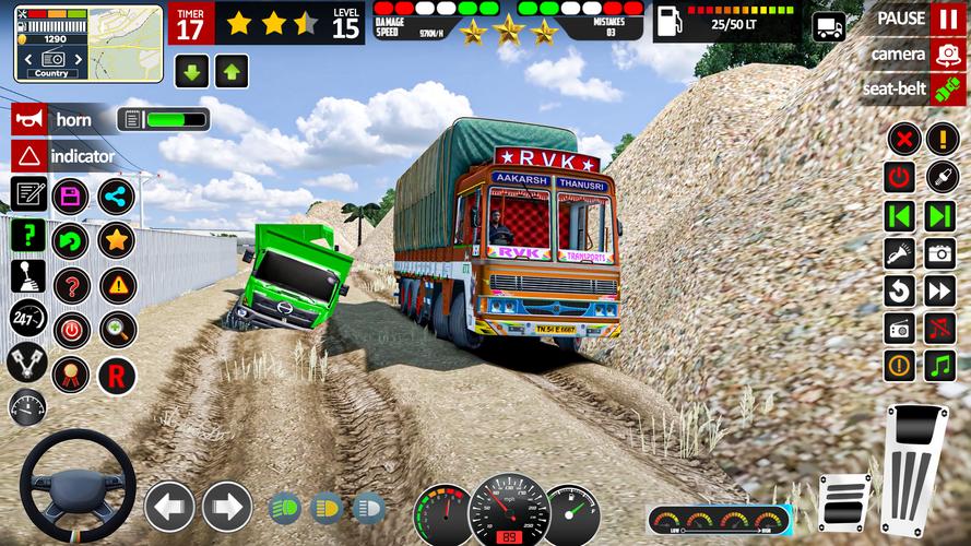 Indian Lorry Truck Driving 3d 스크린샷 0