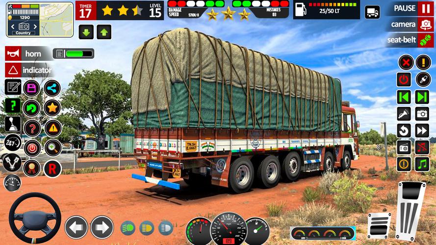 Indian Lorry Truck Driving 3d 스크린샷 3