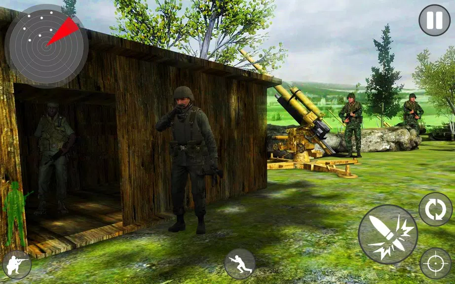 Army Mission Counter Attack Shooter Strike  2019 Ekran Görüntüsü 0