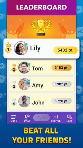 Word Wars - Word Game Tangkapan skrin 2