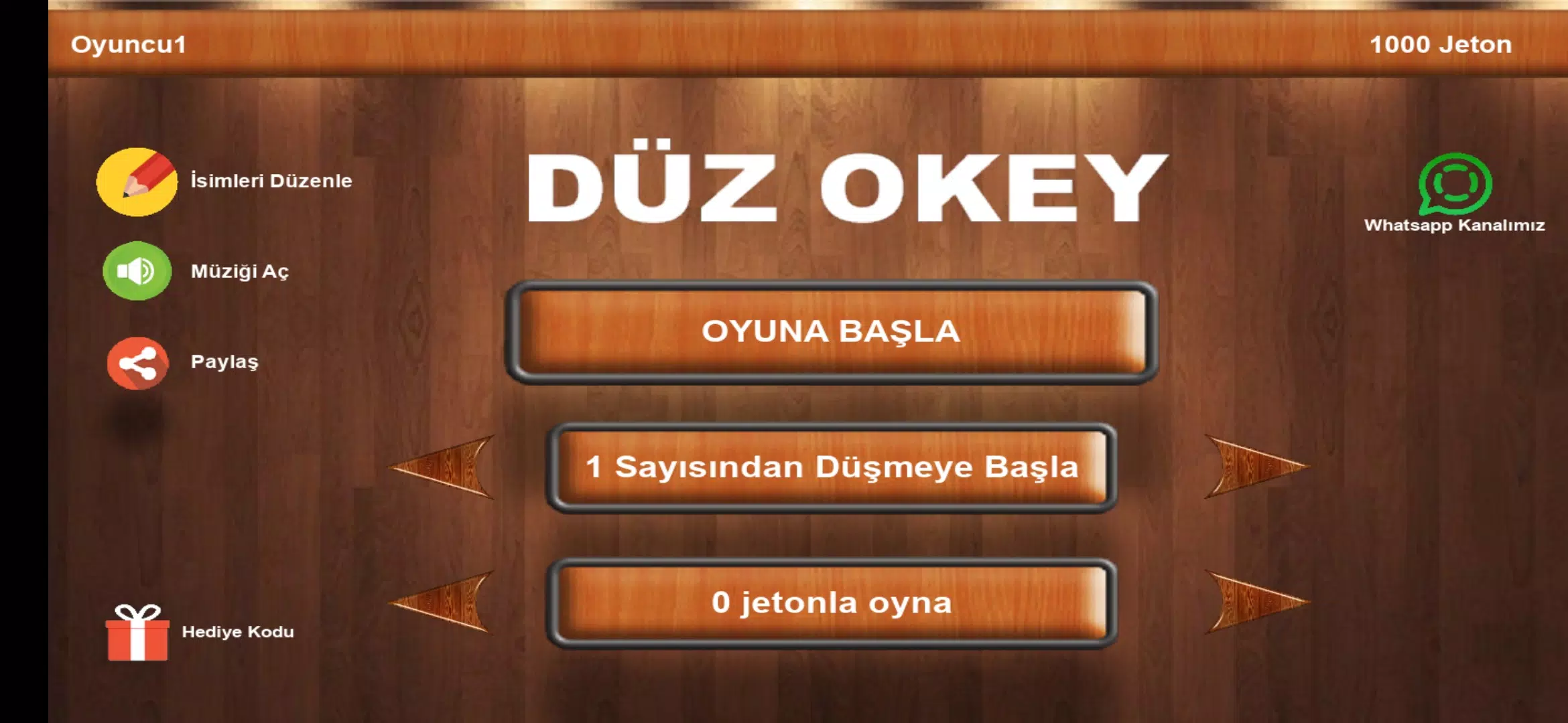 İnternetsiz Okey Ảnh chụp màn hình 0