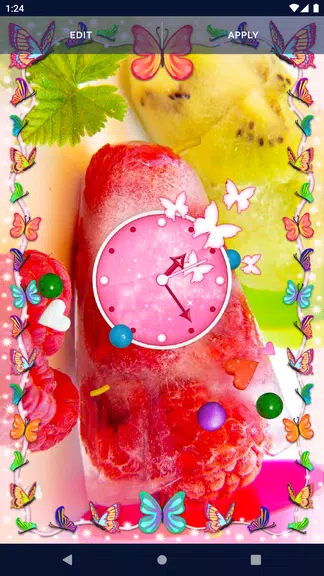 Ice Cream Live Wallpaper Captura de tela 2