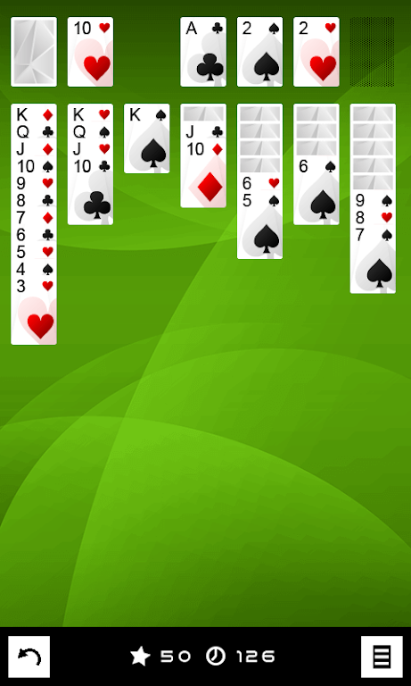 3 in 1 Solitaire - Triple Cards Tangkapan skrin 0
