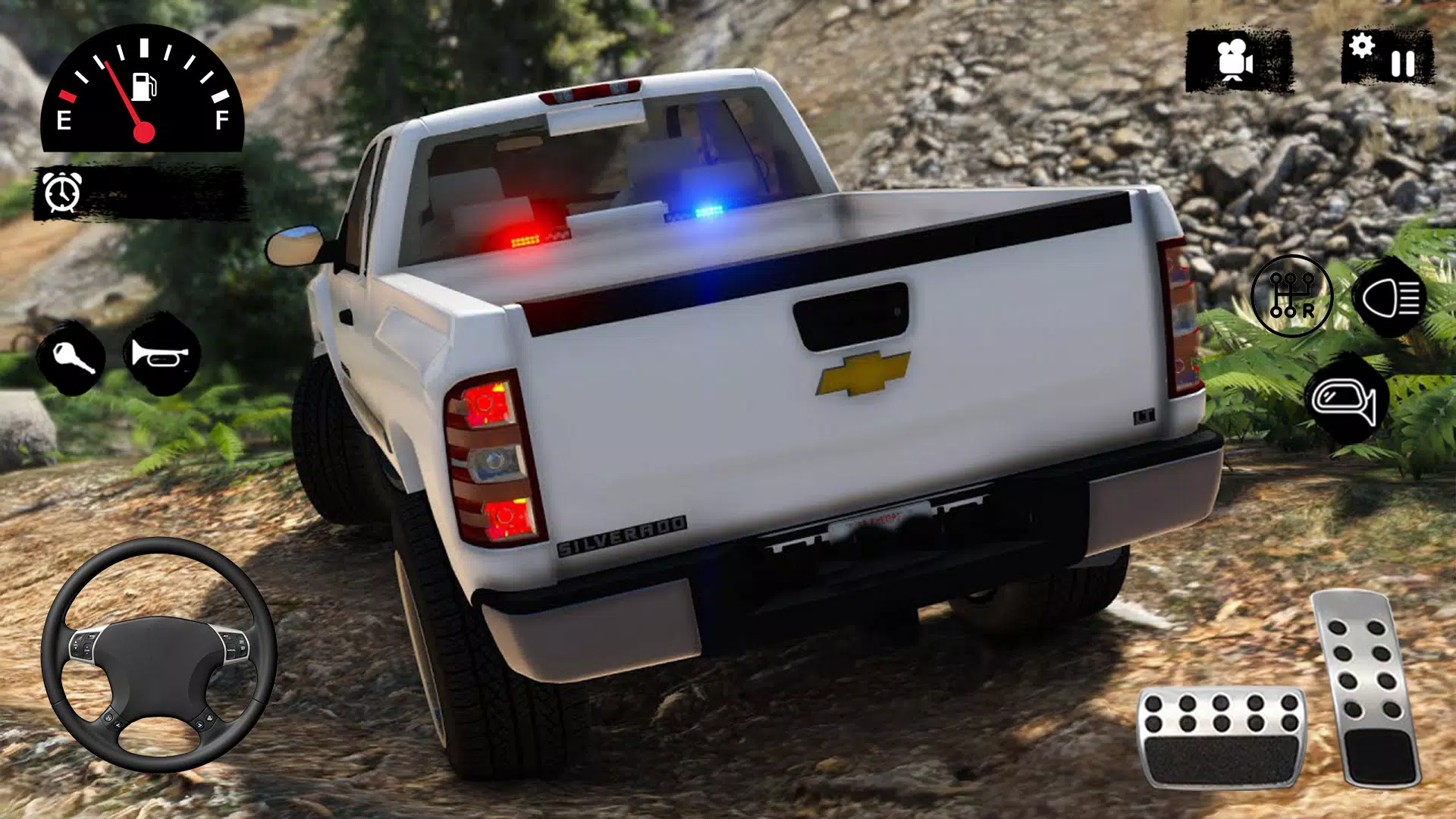 Offroad Police Truck Drive 3D 스크린샷 0