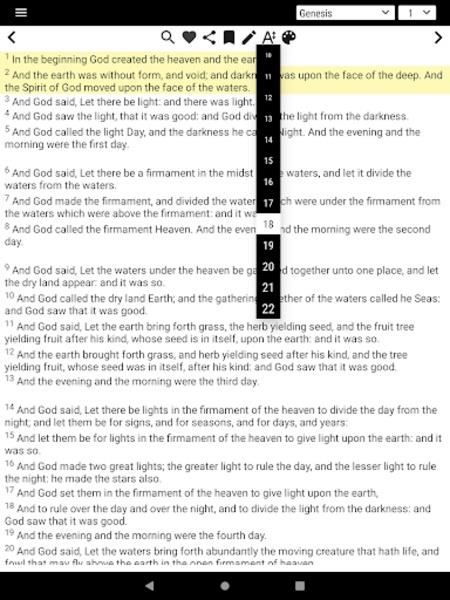 King James Version + Apocrypha应用截图第3张