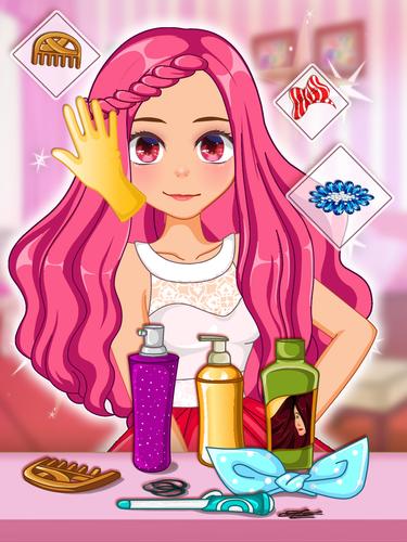 Hair Salon - Beauty Salon Game Ekran Görüntüsü 1