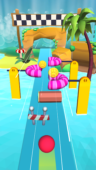 Ball Run Stack: Stack Ball 3D Mod ဖန်သားပြင်ဓာတ်ပုံ 3
