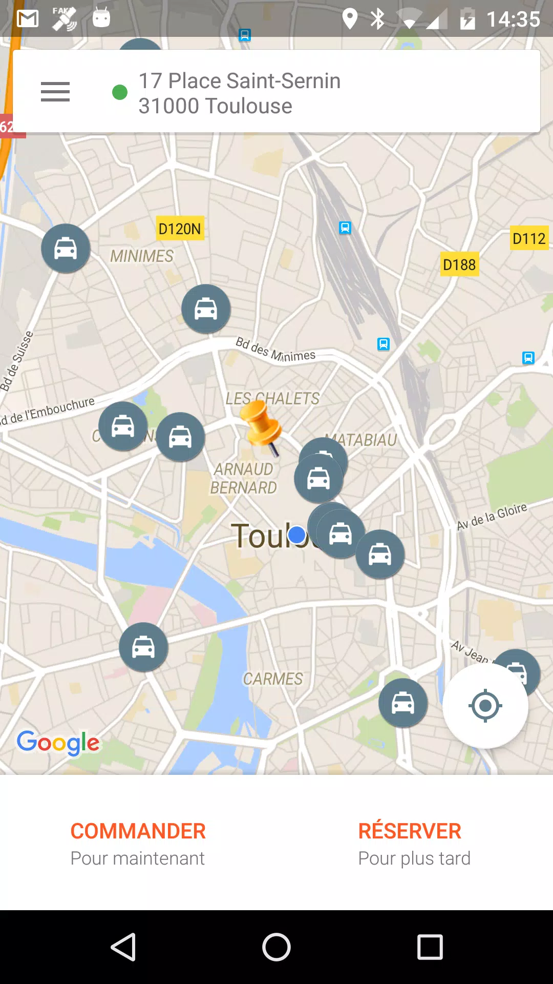Taxi Toulouse Ekran Görüntüsü 1