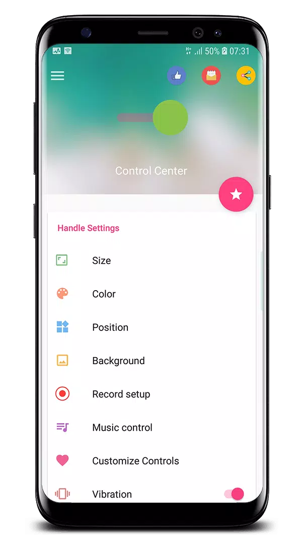 Control Center Screenshot 3