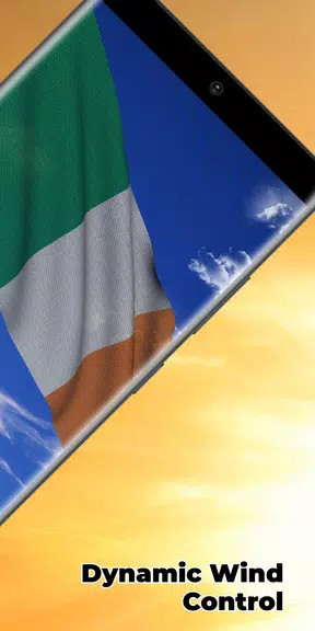 Ireland Flag Live Wallpaper 螢幕截圖 1