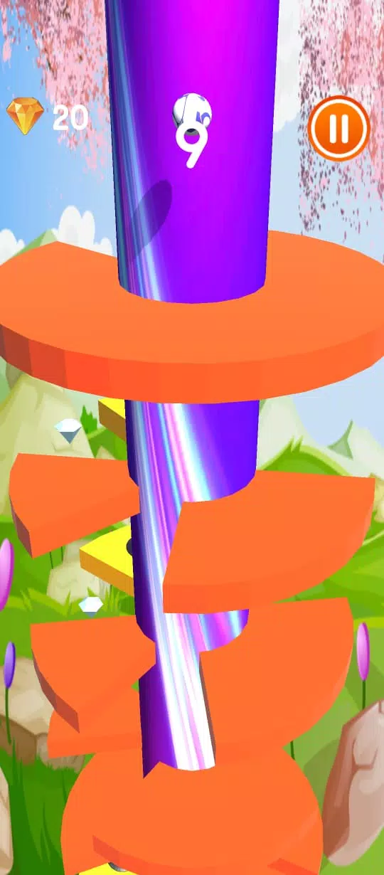 Schermata Tower Jumping ball 2