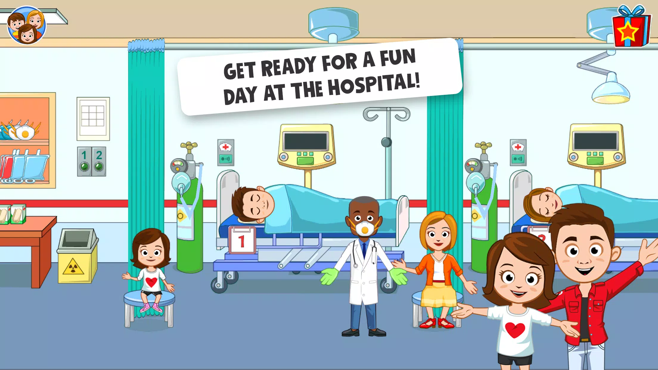 My Town : Hospital 醫院 螢幕截圖 1